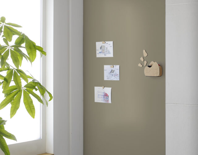 Inspiratie beeld TallBoard Olijfgroen custom beschrijfbare wand