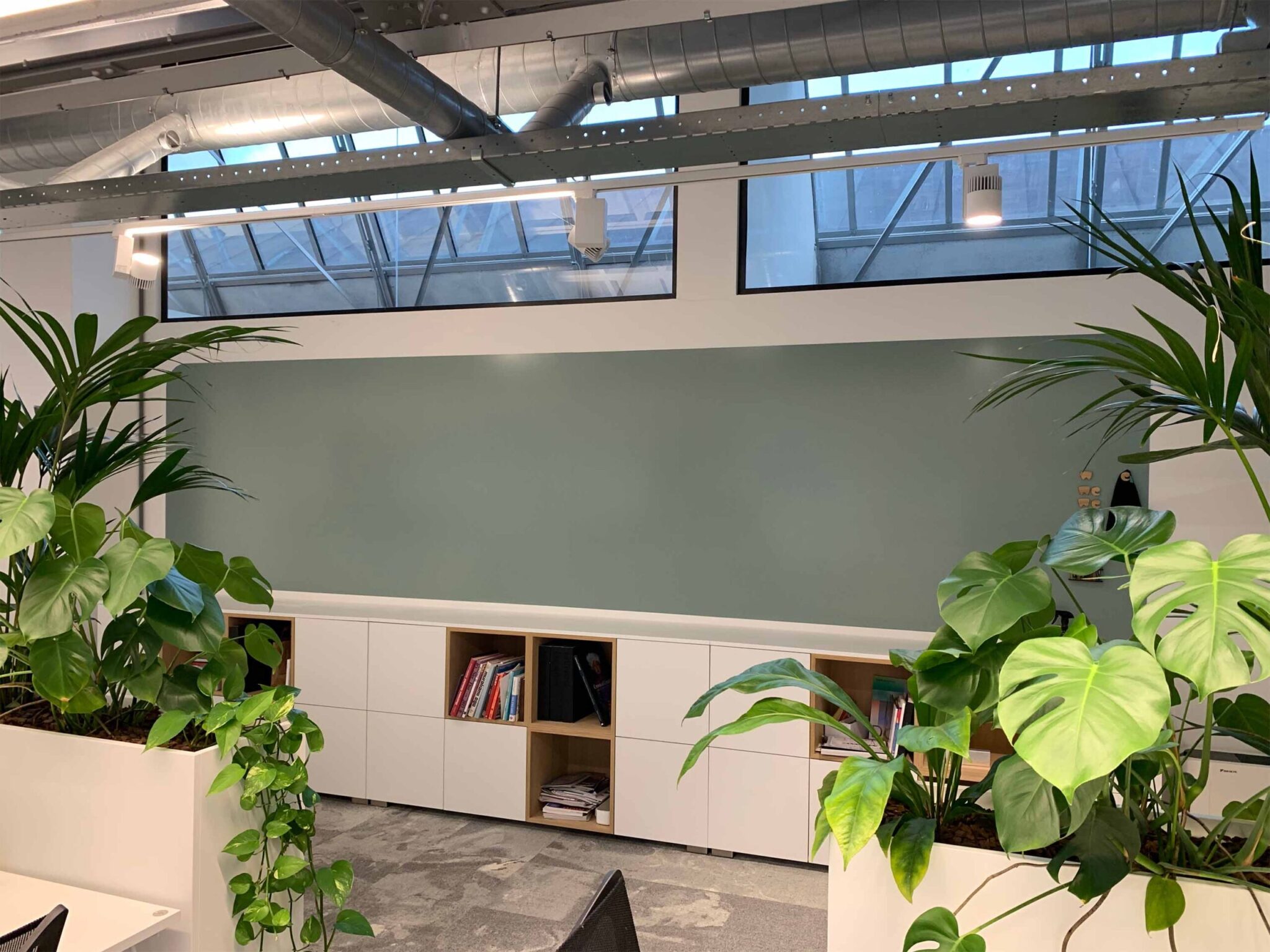 Wetransfer whiteboard groen